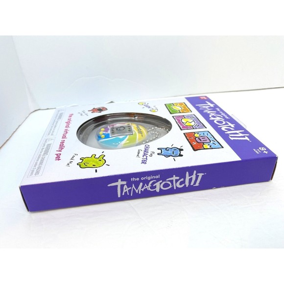 Bandai The Original Tamagotchi Gen 1 Virtual Reality Pet Feed Care Sleep Rainbow - Picture 4 of 7